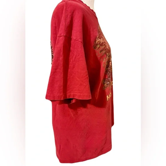 Harley-Davidson "Friends in Freedom" Vintage Lake Shore Waukegan Graphic Tee - Picture 4 of 6